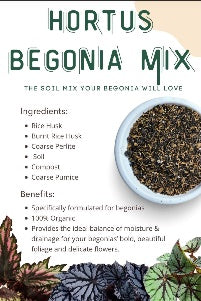 Hortus Begonia Mix 5Litres bag (with Peat moss)